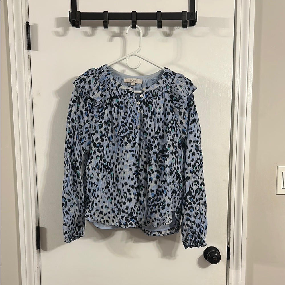 Leopard Print Blouse